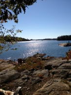 View to South Channel - Country homes for sale and luxury real estate including horse farms and property in the Caledon and King City areas near Toronto